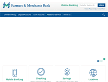 Tablet Screenshot of fmfbank.com